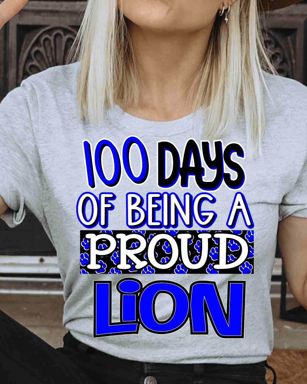 100 Days of Being a Proud Lion DTF Transfer