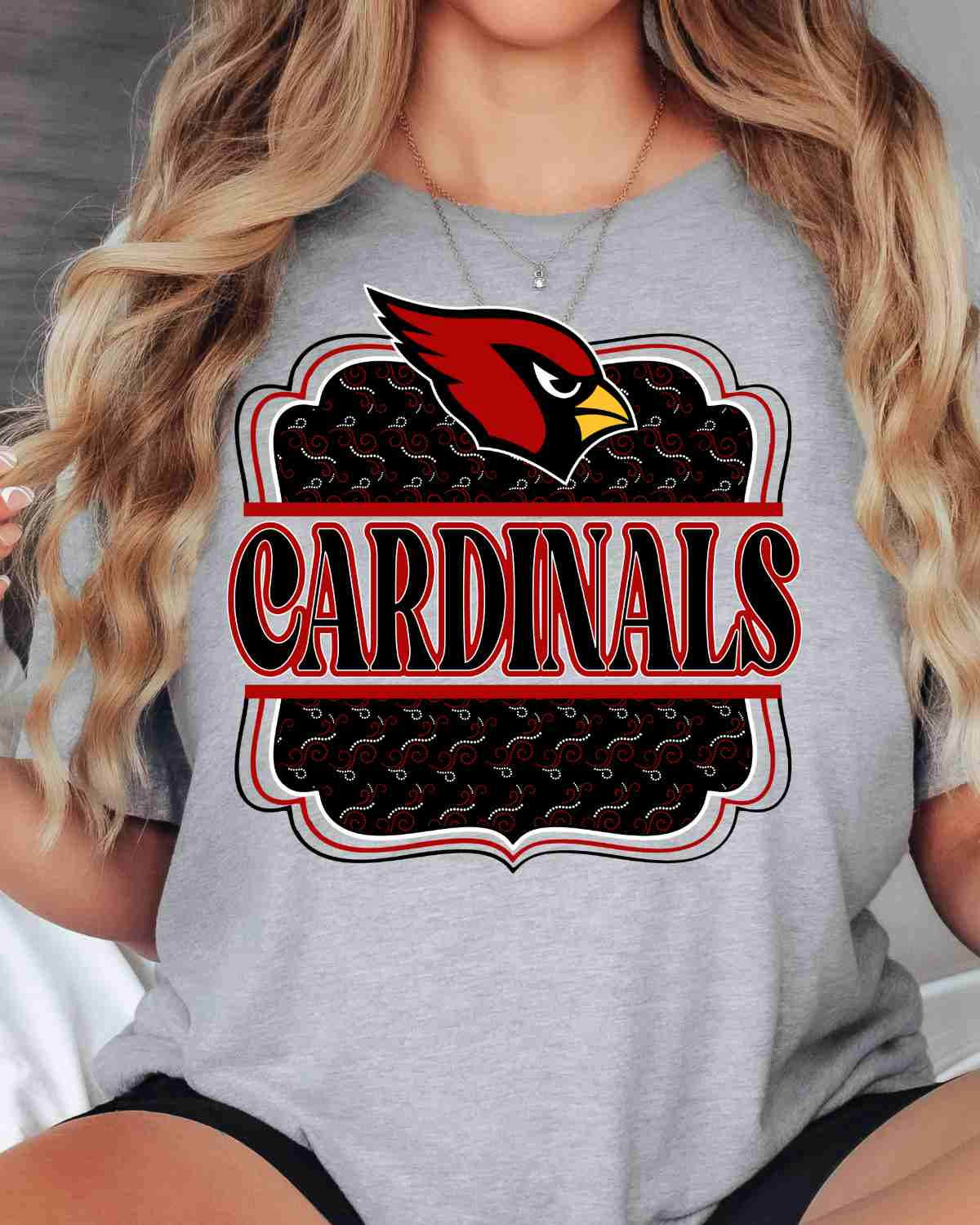 Cardinals Bracket Logo DTF Transfer