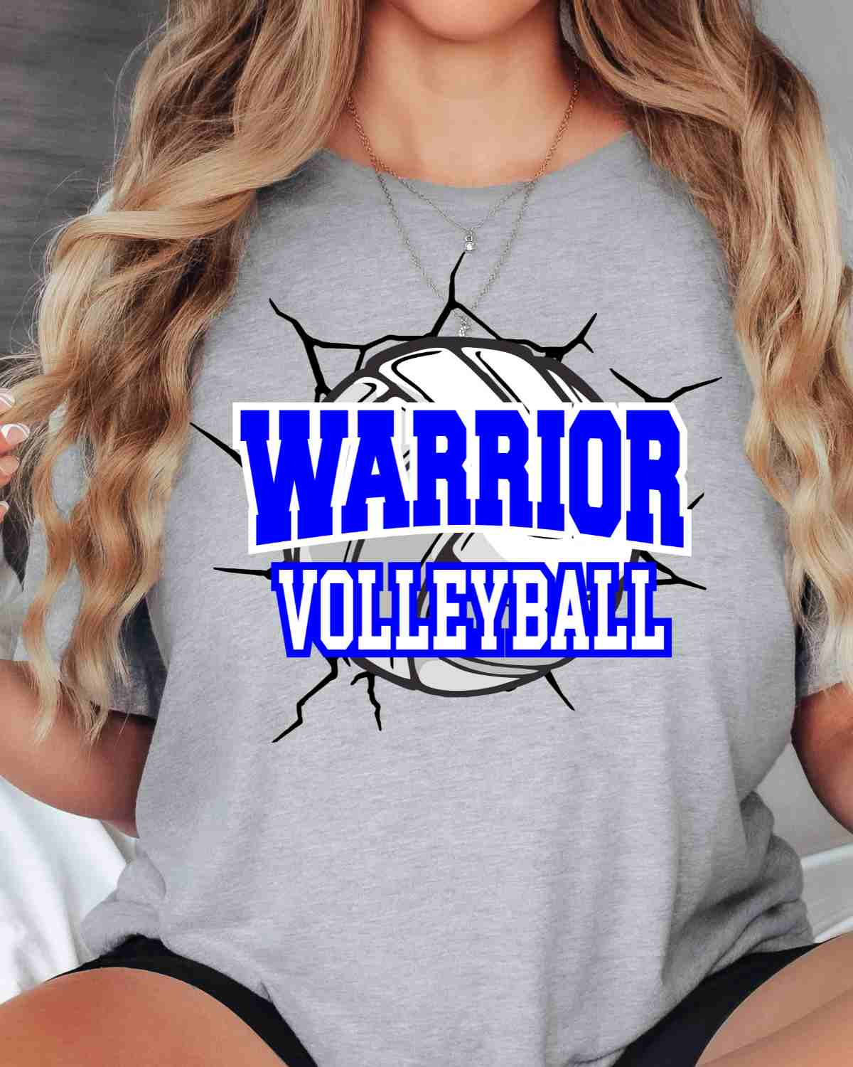 Warrior Volleyball Break Through DTF Transfer