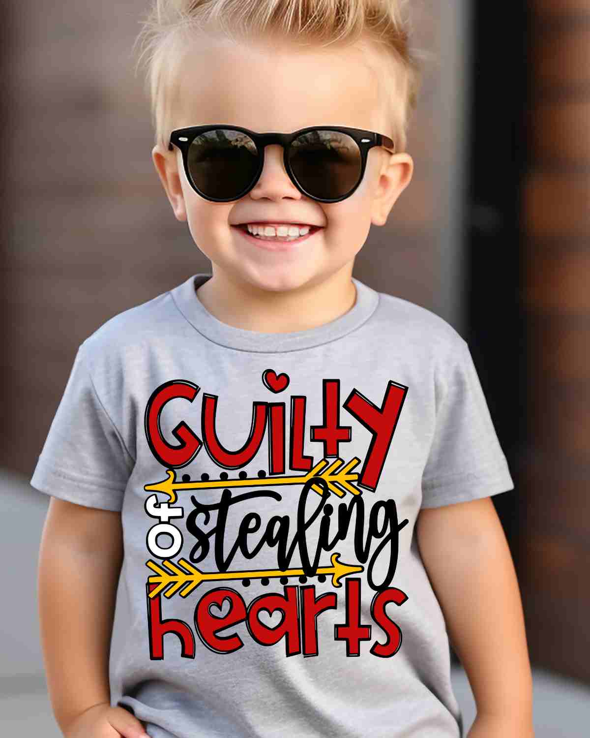 Guilty of Stealing Hearts DTF Transfer