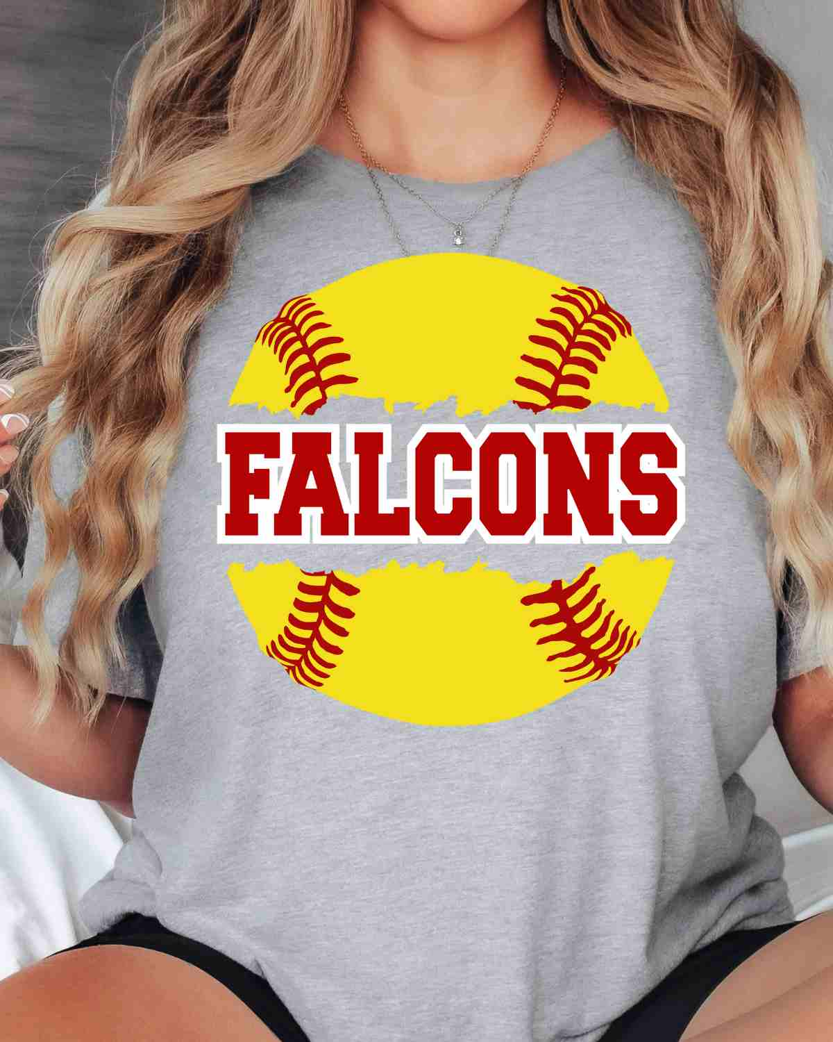 Falcons Softball Split DTF Transfer