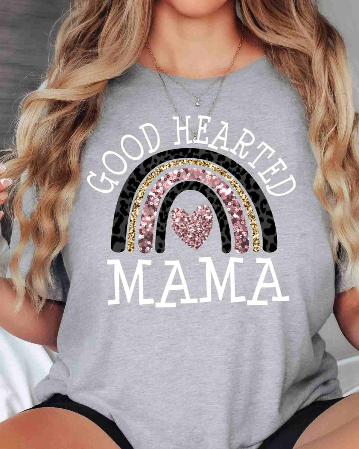 Good Hearted Mama Rainbow Transfer