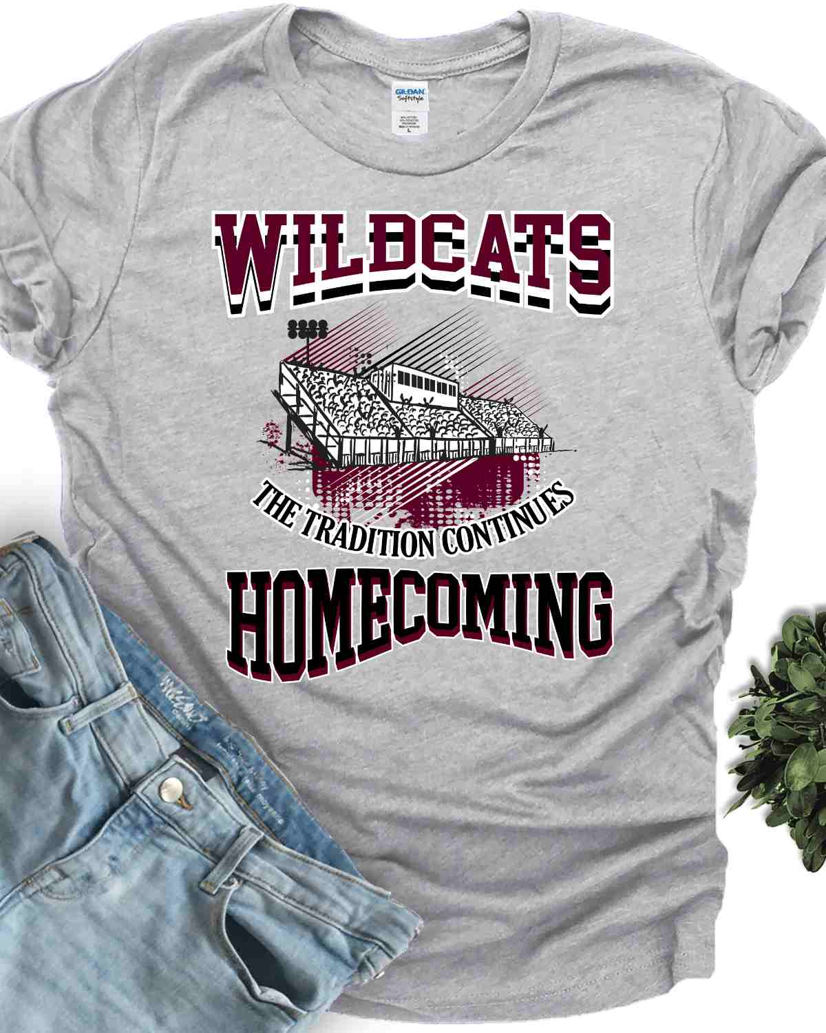 Wildcats Homecoming The Tradition Continues DTF Transfer