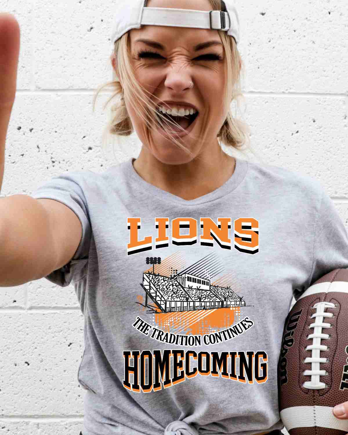 Lions Homecoming Tradition DTF Transfer