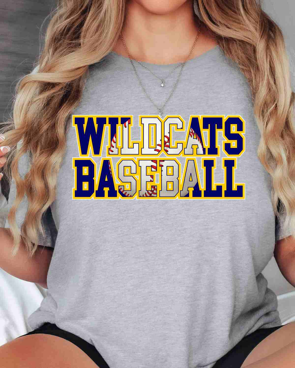 Wildcats Baseball Words DTF Transfer