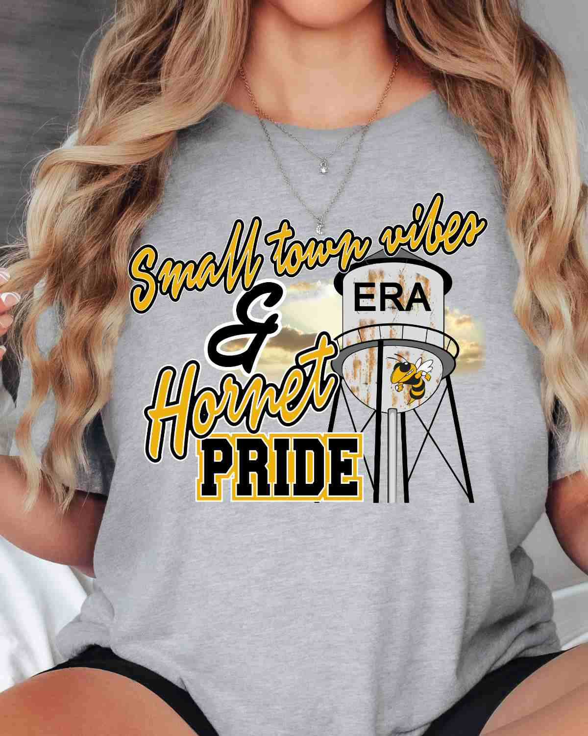 Small Town Vibes & Era Hornet Pride Transfer