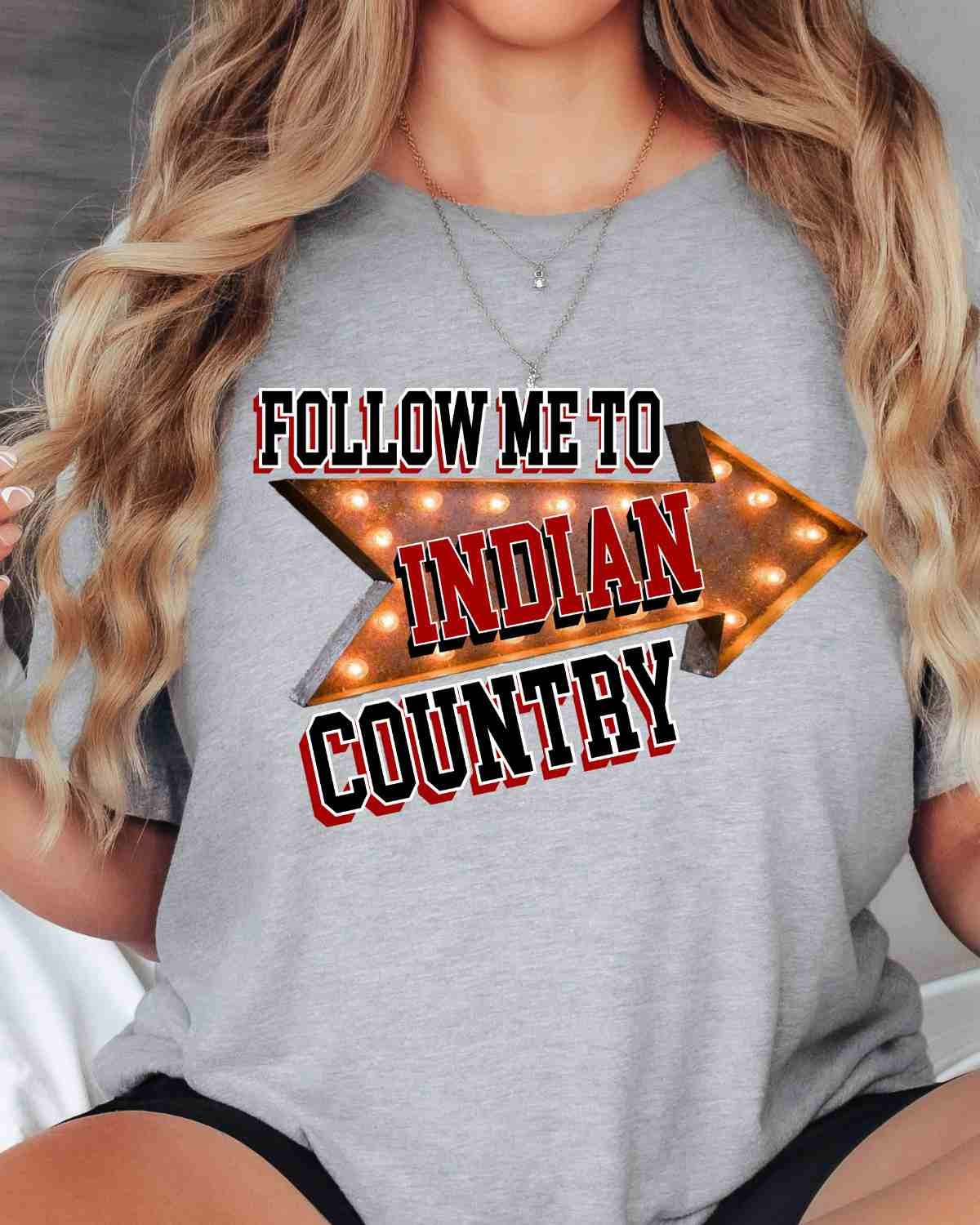 Follow Me to Indian Country DTF Transfer