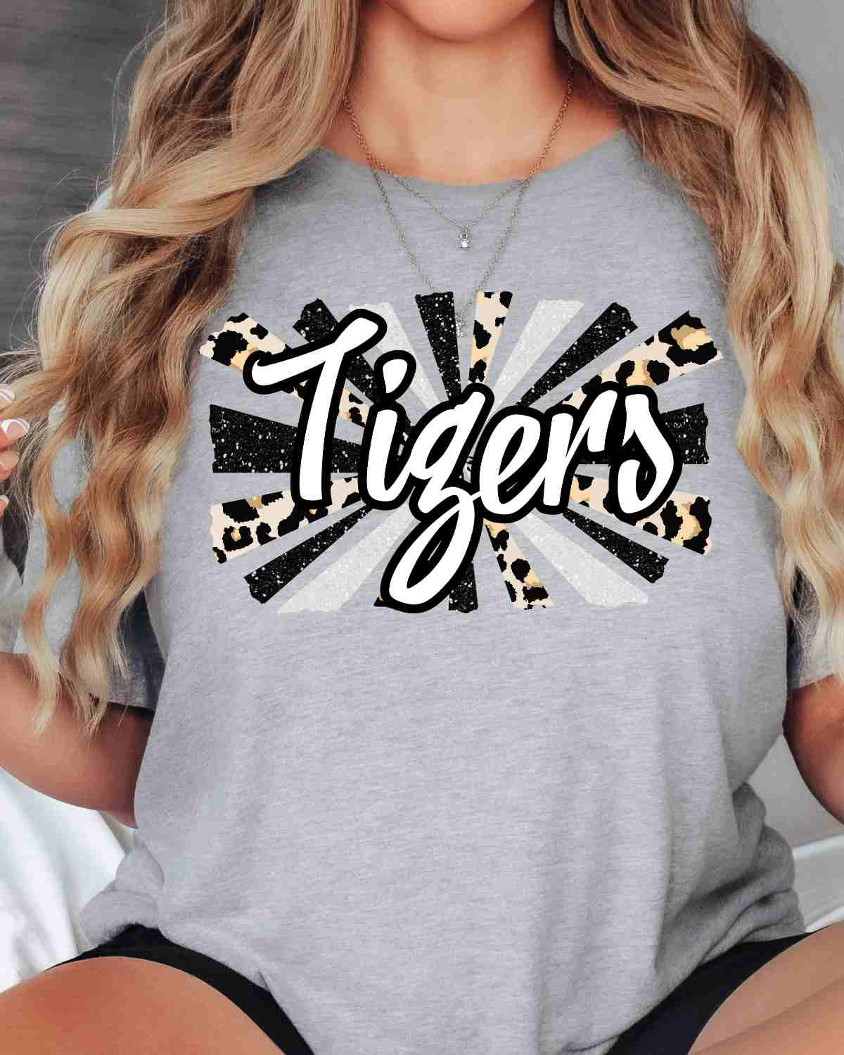 Tigers Starburst DTF Transfer