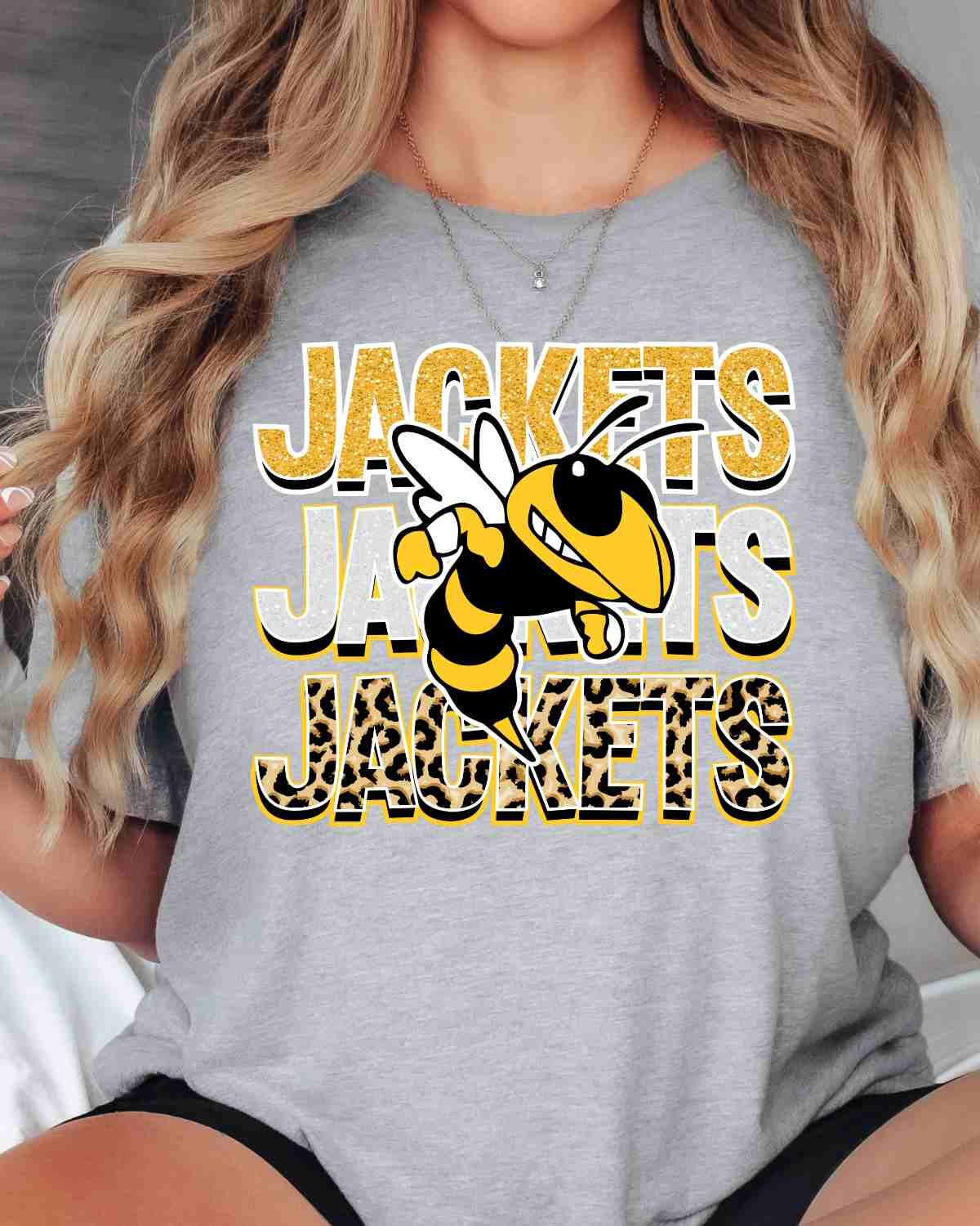 Jackets Repeating Mascot Logo DTF Transfer