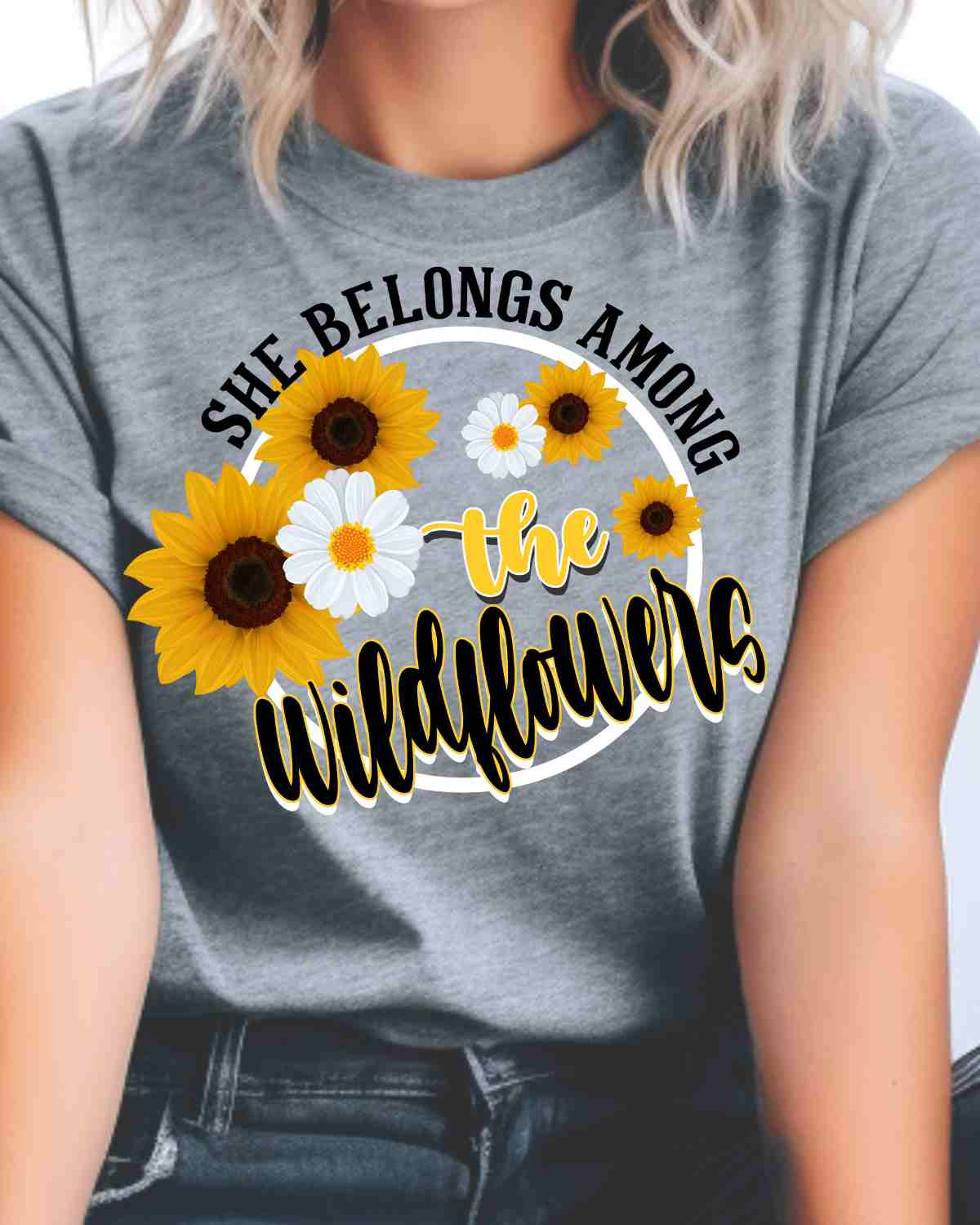 She Belongs to the Wildflowers Transfer