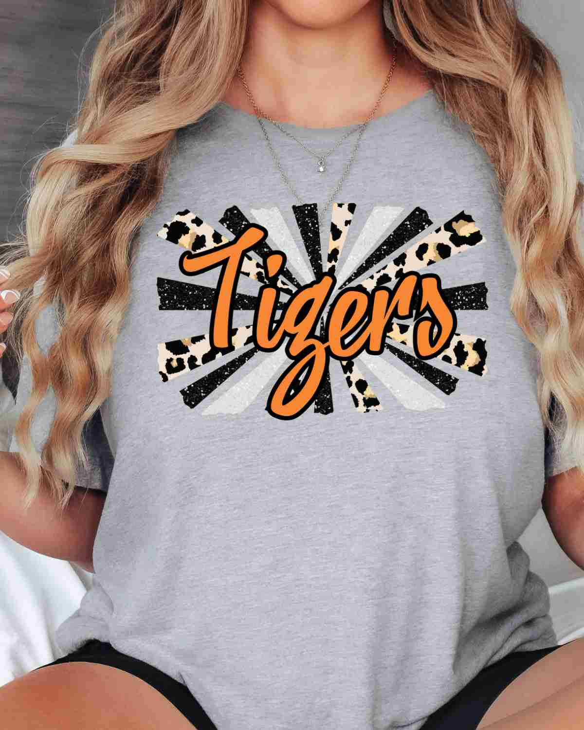 Tigers Starburst DTF Transfer