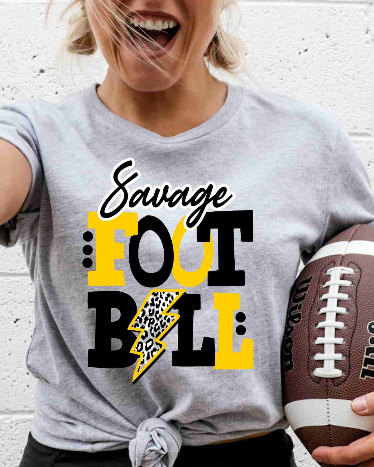 Savage Football with Bolt Transfer