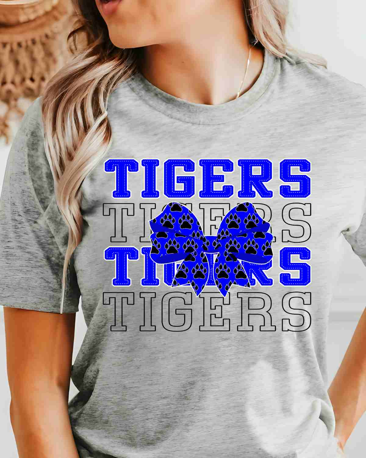 Tigers Repeating Bow DTF Transfer