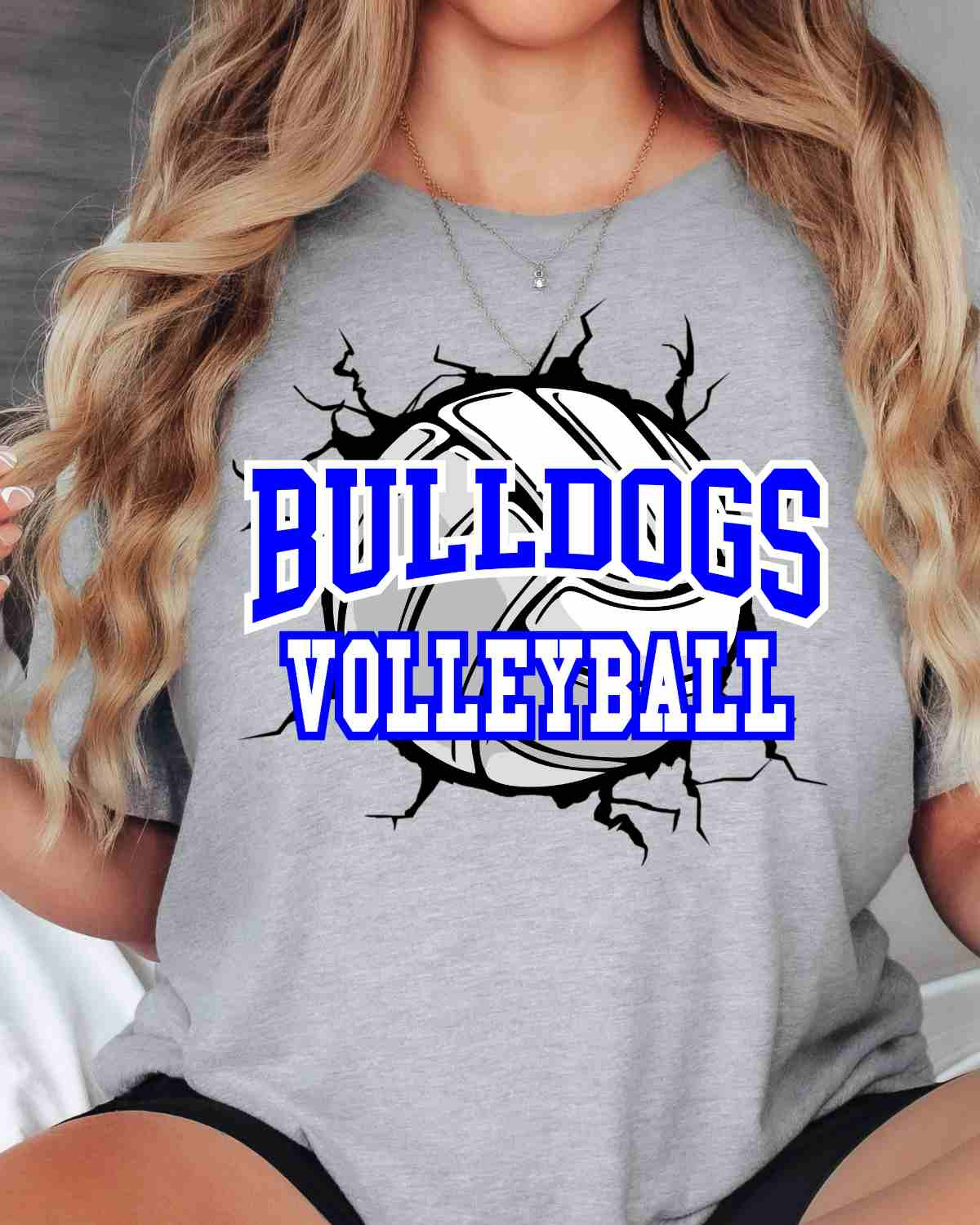 Bulldogs Volleyball Break Through DTF Transfer