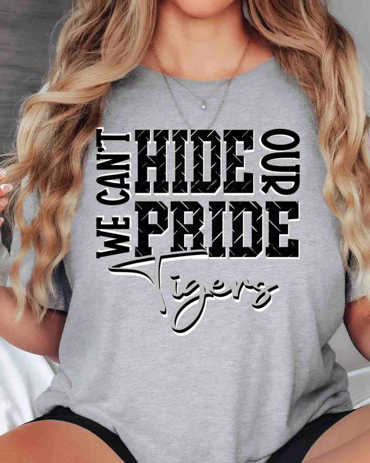 We Can't Hide Our Pride Tigers DTF Transfer