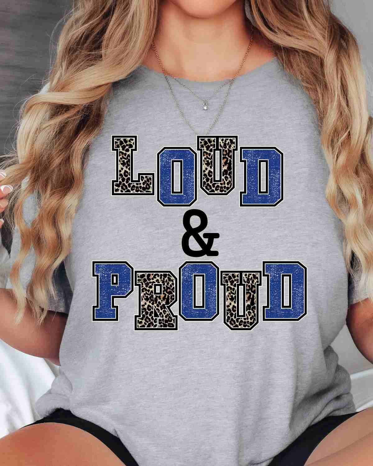 Loud and Proud Leopard DTF Transfer