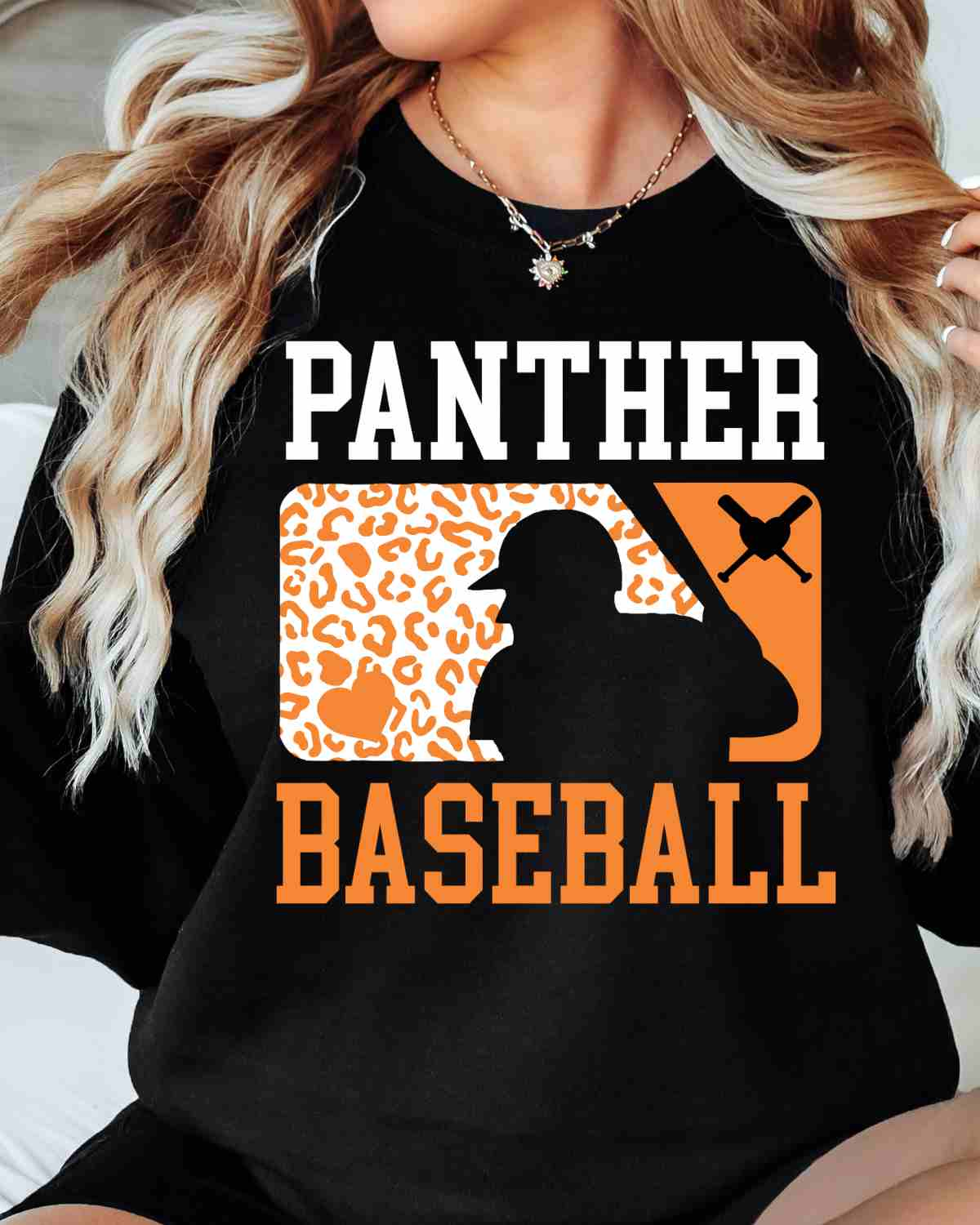 Panther Leopard Baseball Man DTF  Transfer