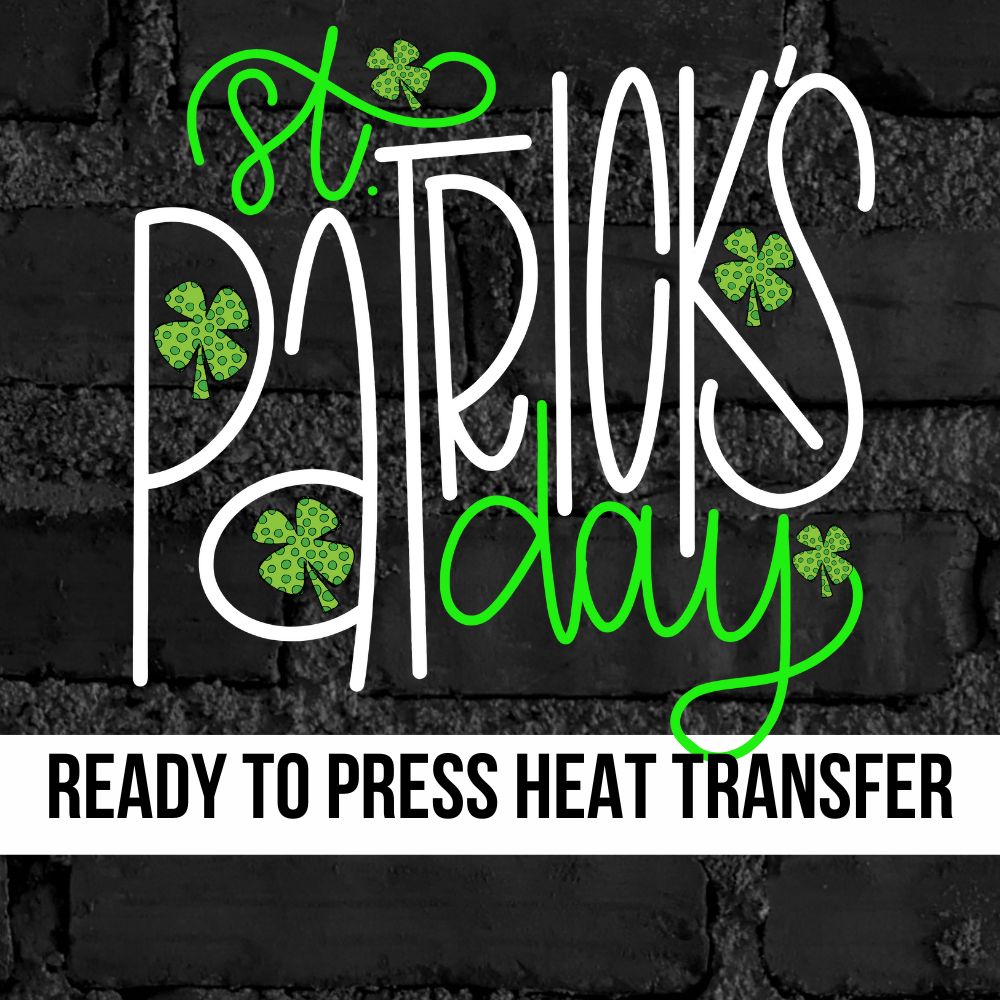 ST Patrick's Day DTF Transfer