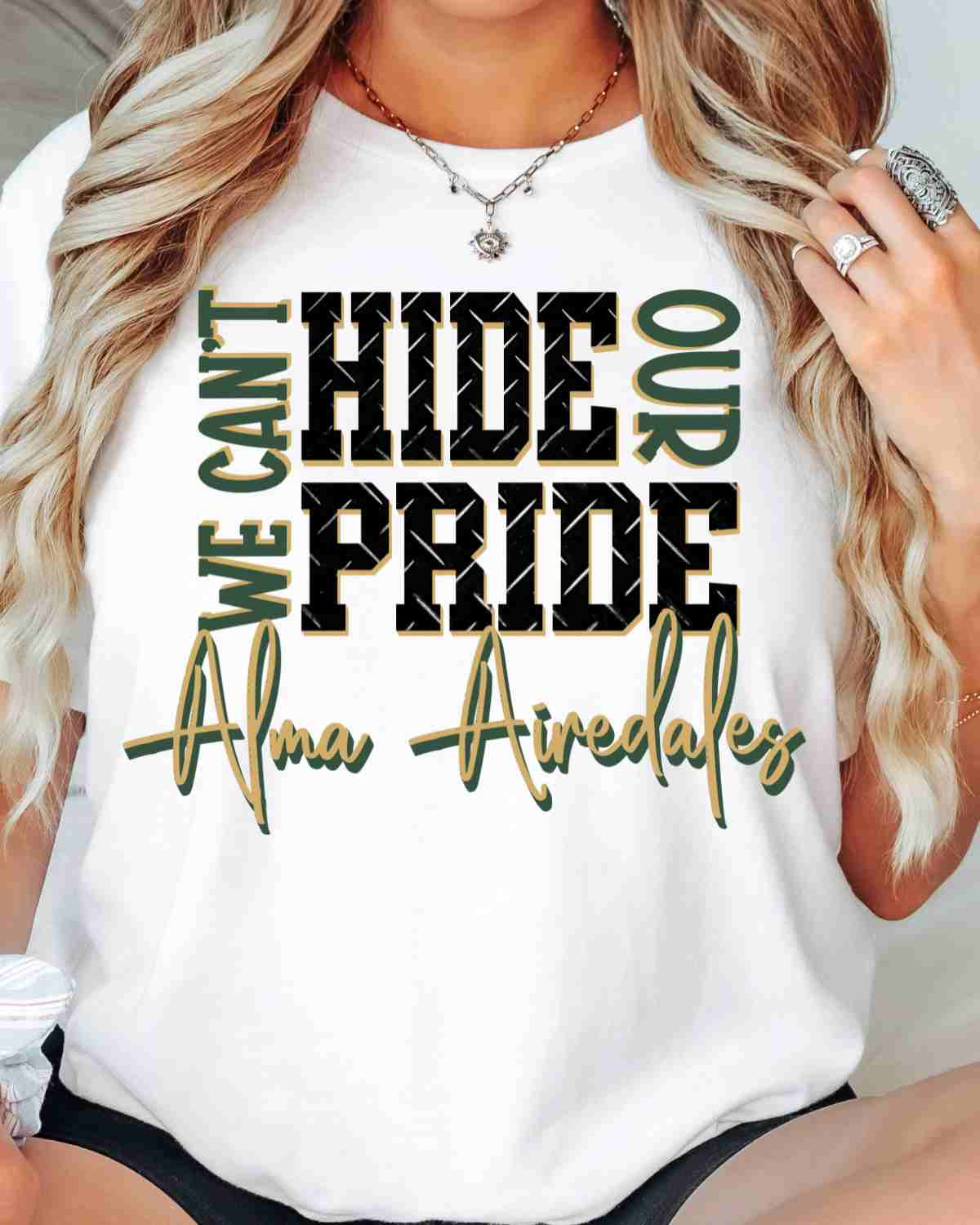 We Can't Hide Our Pride Alma Airedales DTF Transfer