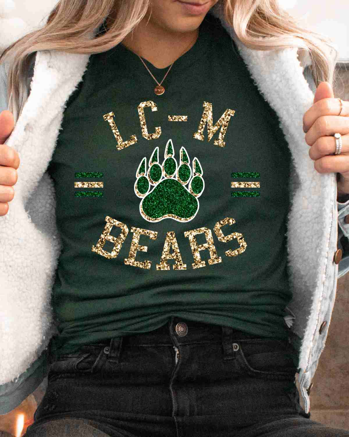 LC-M Bears Circle Paw DTF Transfer