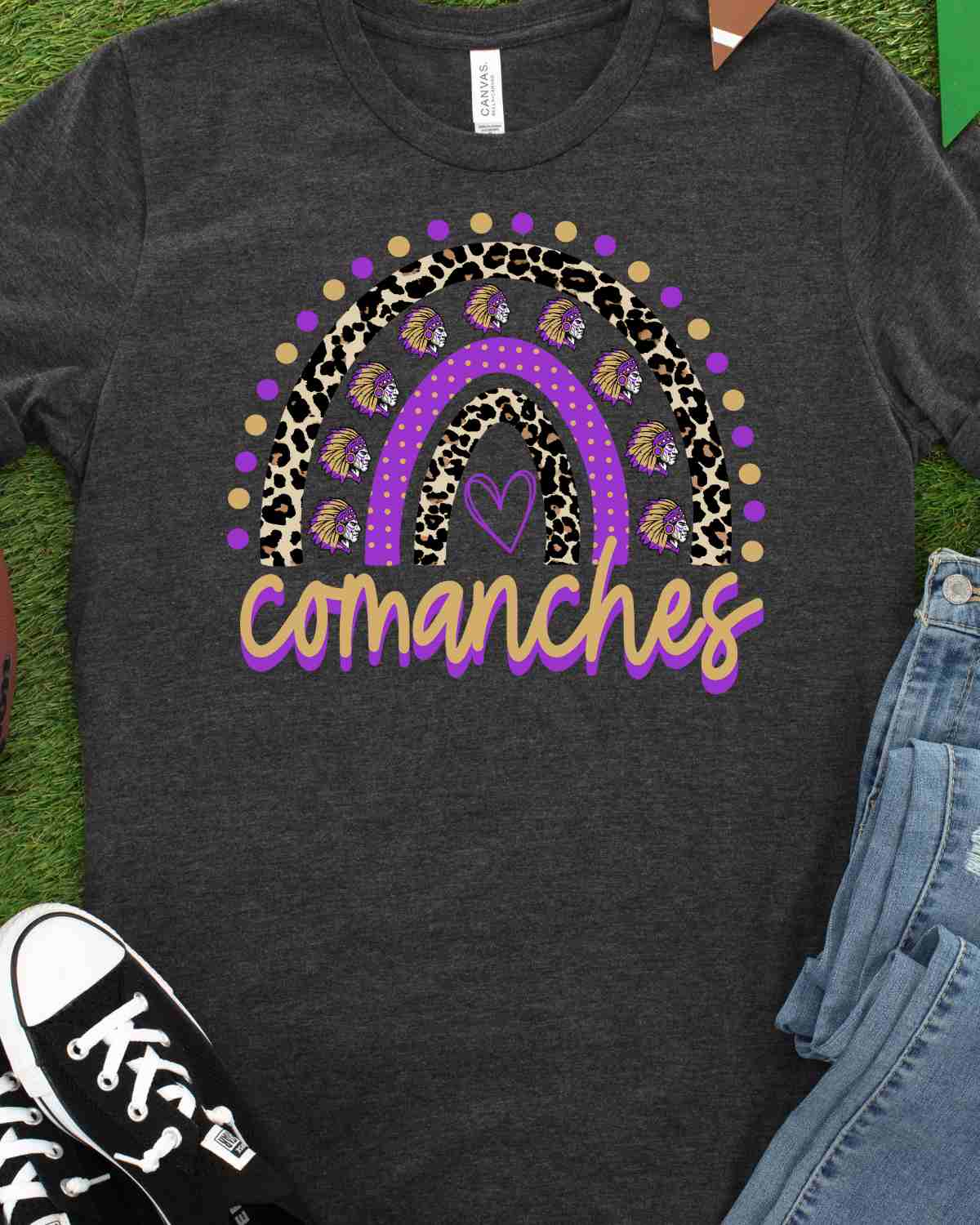 Comanches Rainbow DTF Transfer