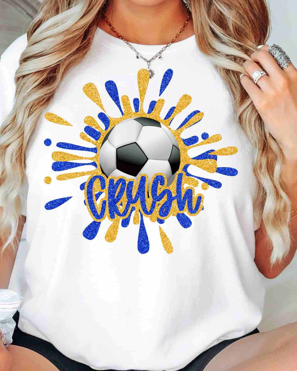 Crush Soccer Splatter DTF Transfer