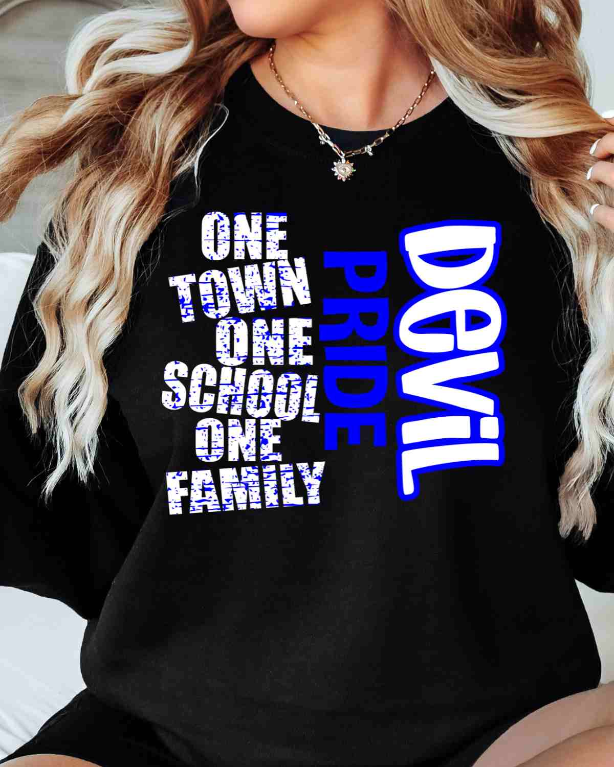 One Town One School Devil Pride DTF Transfer