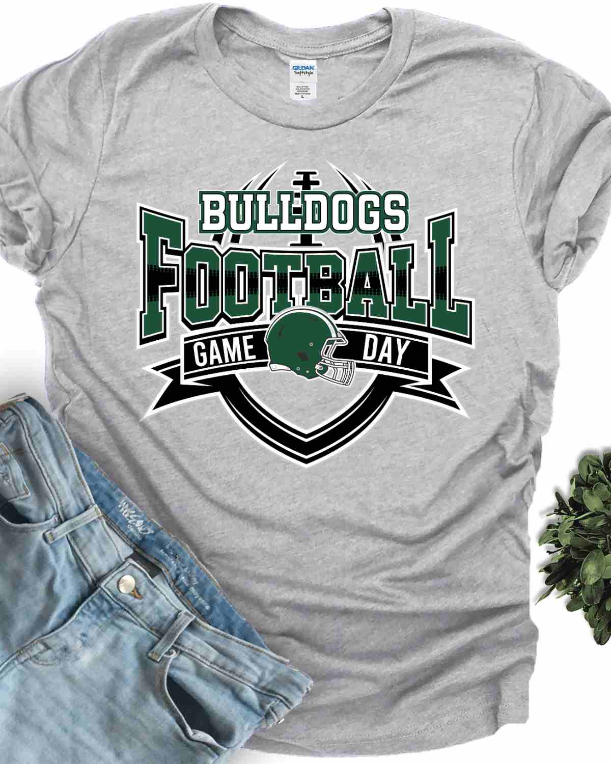 Bulldogs Football Game Day Banner DTF Transfer