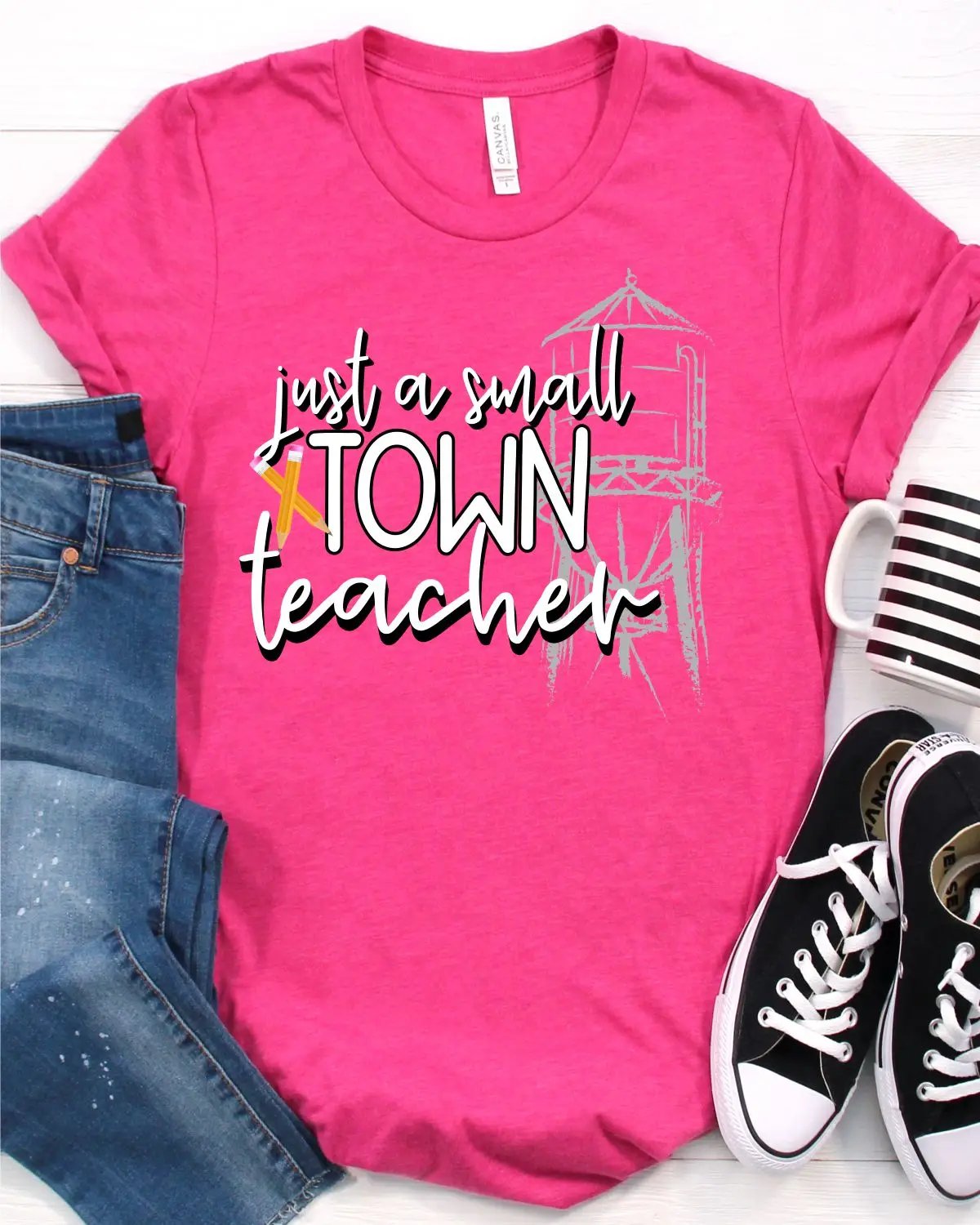 Just a Small Town Teacher DTF Transfer