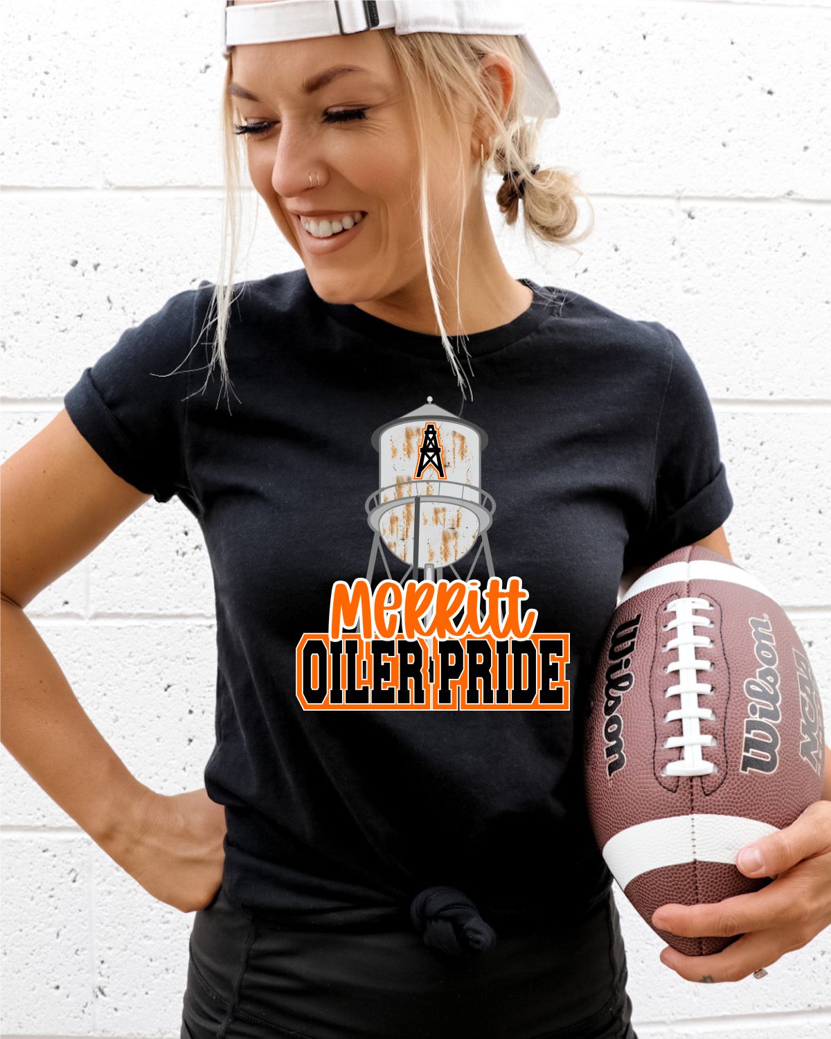 Merritt Oiler Pride Water Tower DTF Transfer