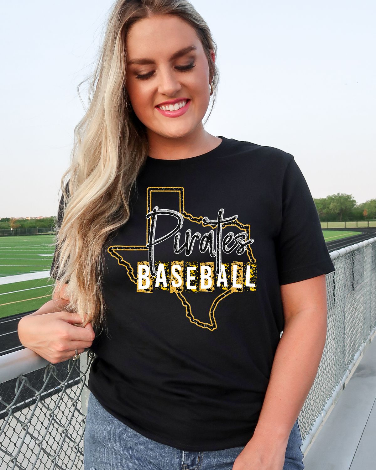 Pirates Baseball Texas DTF Transfer