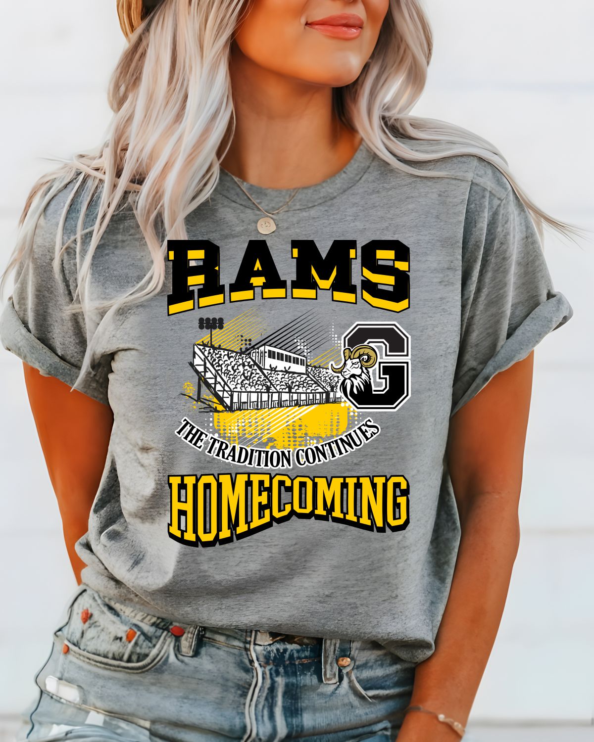 Glenwood Rams Homecoming The Tradition Continues DTF Transfer