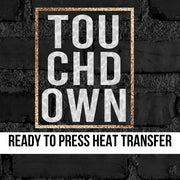 Touchdown Border DTF Transfer