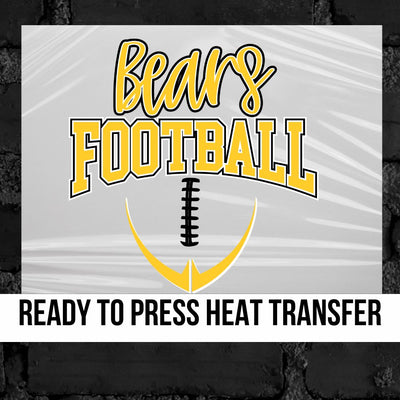 Bears Half Football DTF Transfer