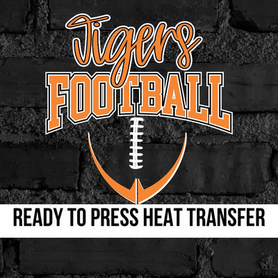 Tigers Half Football DTF Transfer