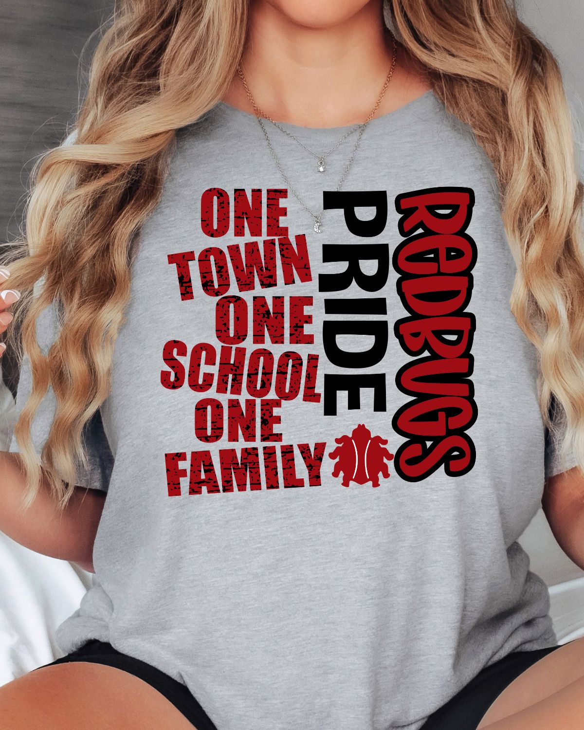 One Town One School Redbugs Pride DTF Transfer