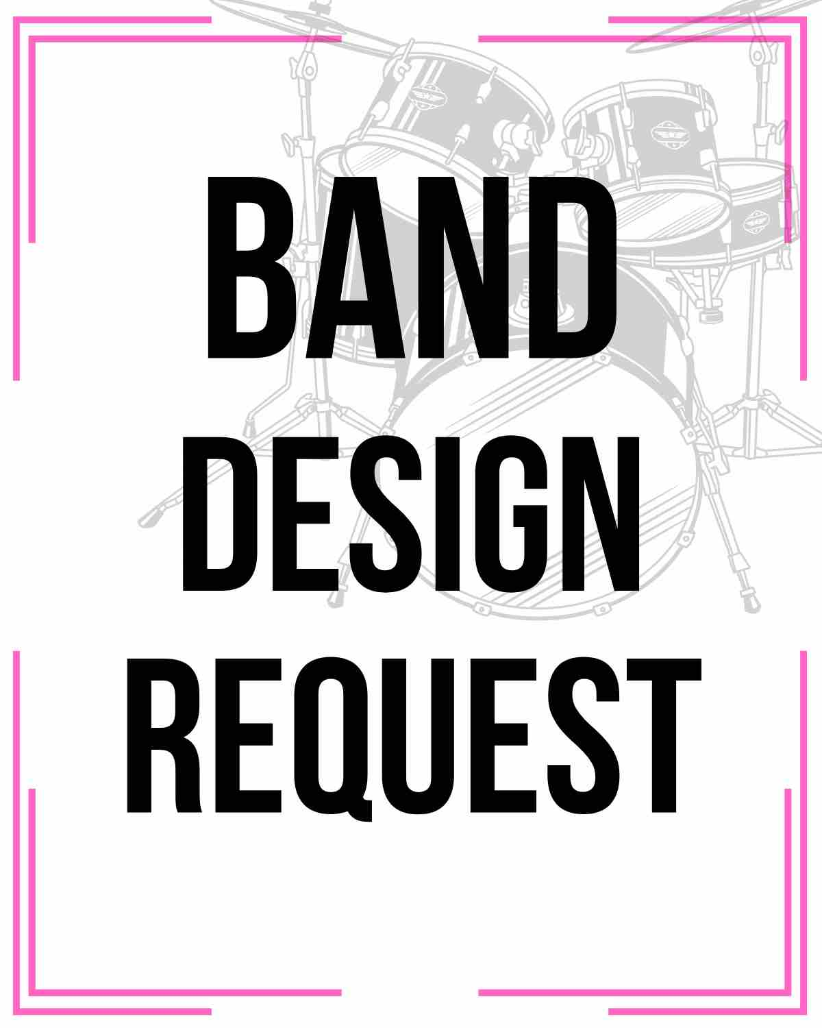 Band Mock Up Design Request