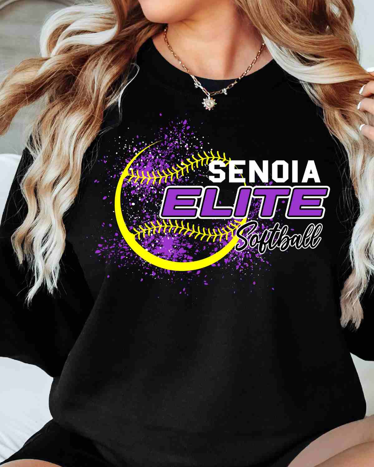 Senoia Softball Splatter DTF Transfer