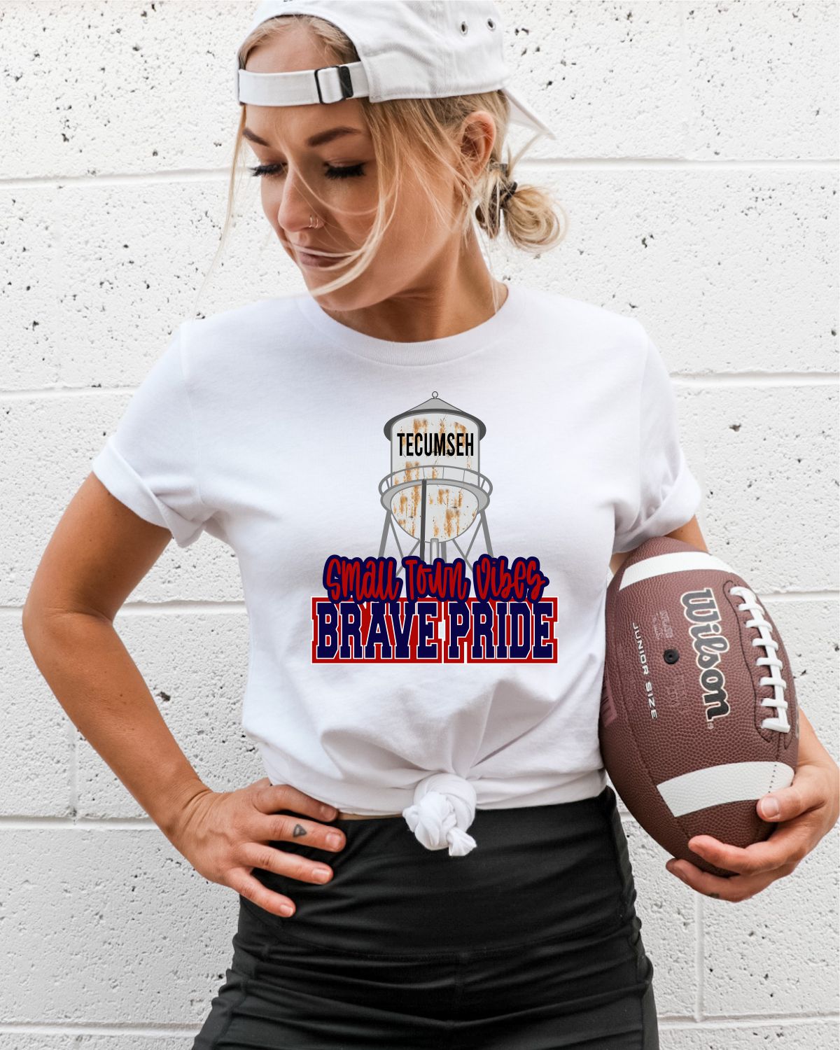 Tecumseh Brave Pride Water Tower DTF Transfer