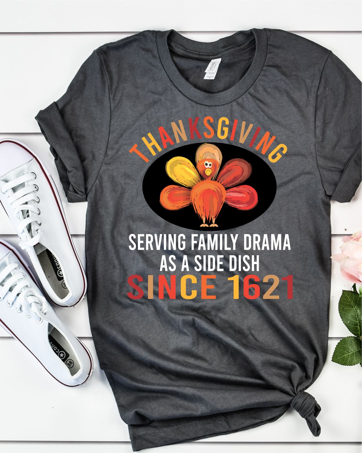 Thanksgiving Serving Family Drama DTF Transfer