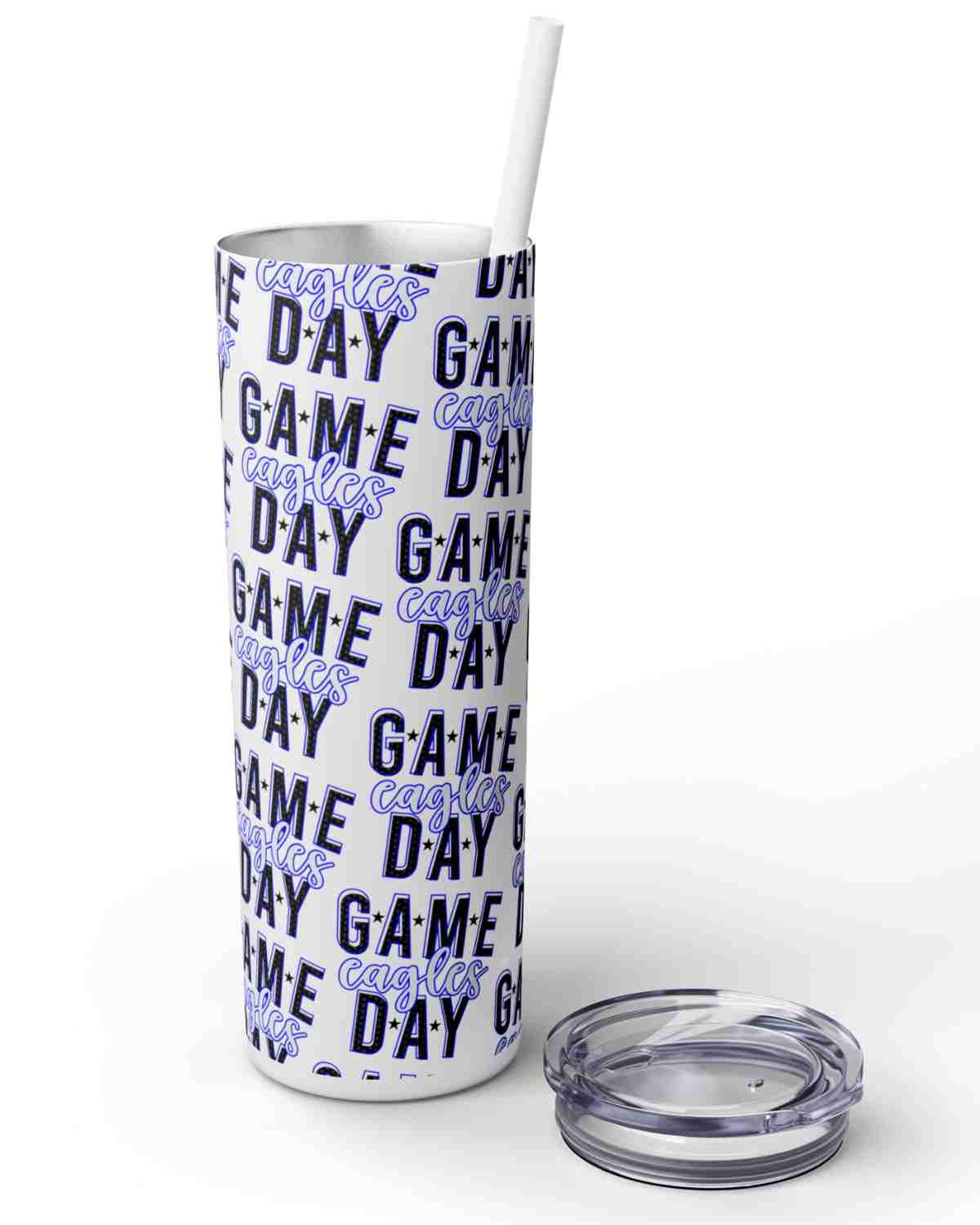 Eagles Game Day Skinny Tumbler