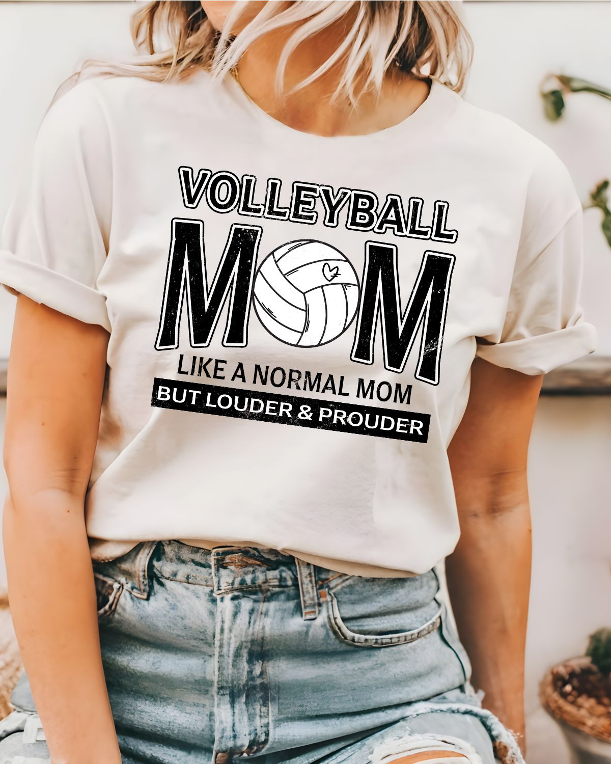 Volleyball Mom Not Like a Normal Mom DTF Transfer