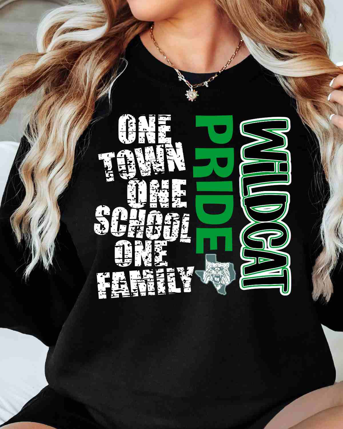 One Town One School Santo Wildcat Pride DTF Transfer