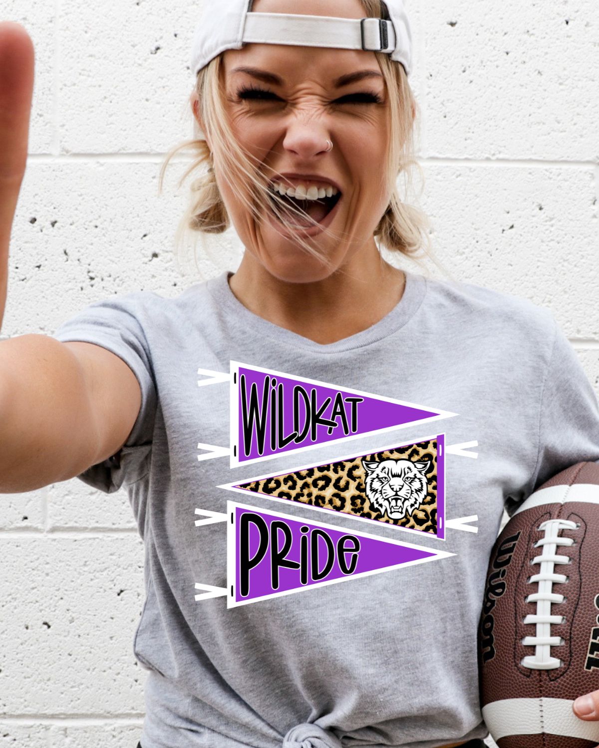 Wildkat Pride Pennant DTF Transfer