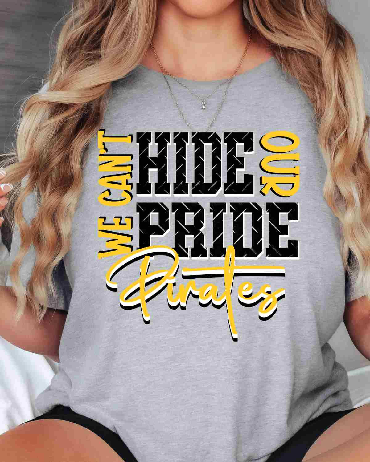 We Can't Hide Our Pride Pirates DTF Transfer