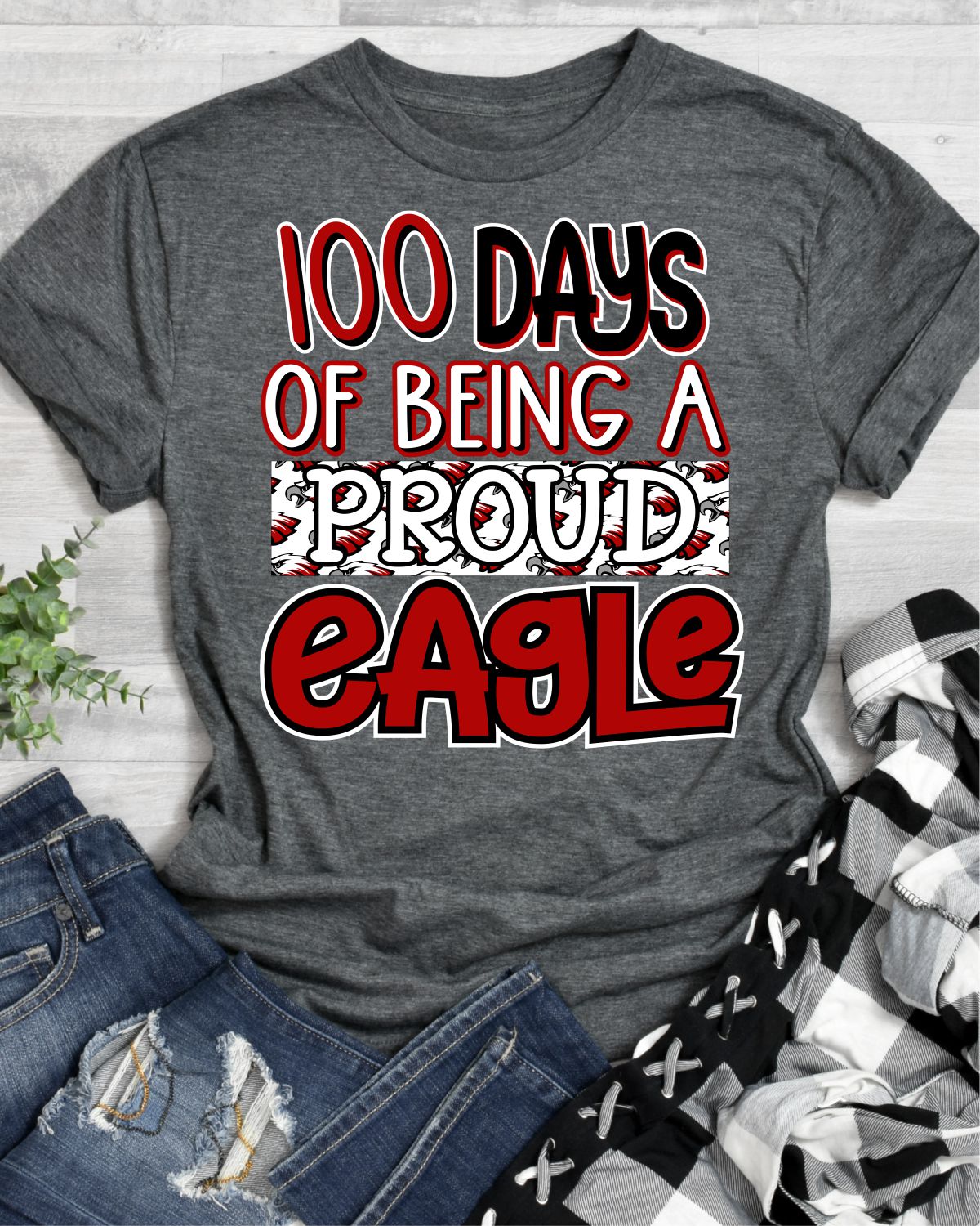 100 Days of Being a Proud Eagle Transfer - rusticgracecompany.com