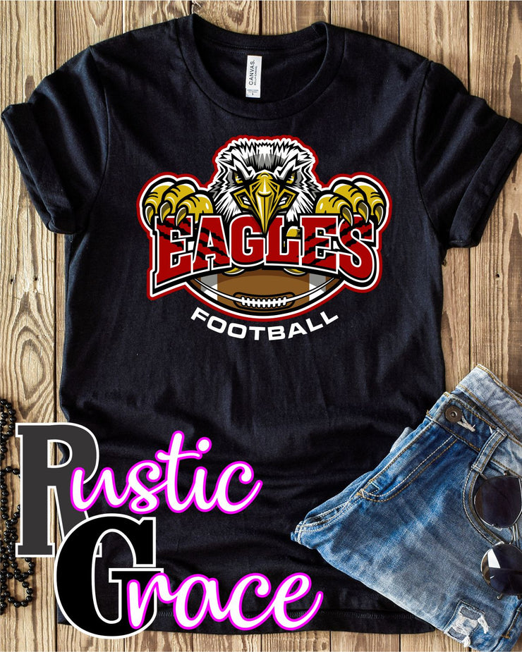 Eagles Glitter Letter Transfer – Rustic Grace Heat Transfer Company