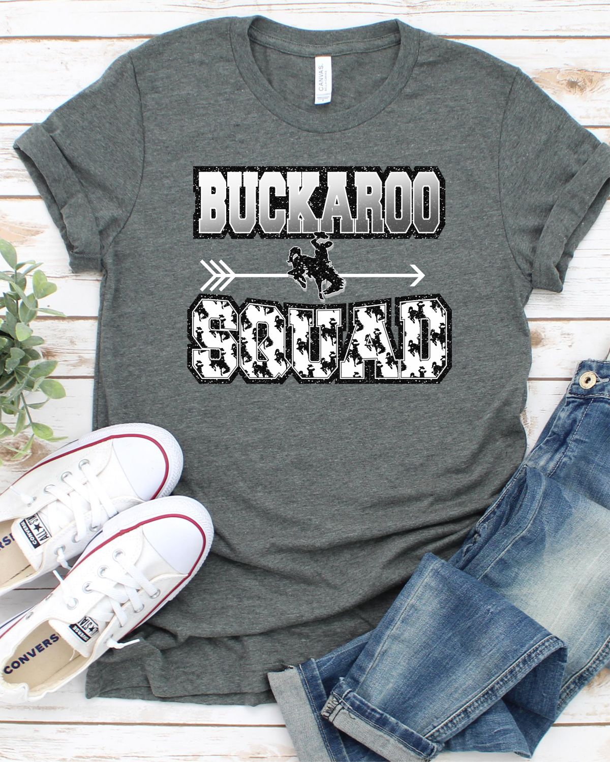 Buckaroos Squad Transfer - Rustic Grace Heat Transfer Company