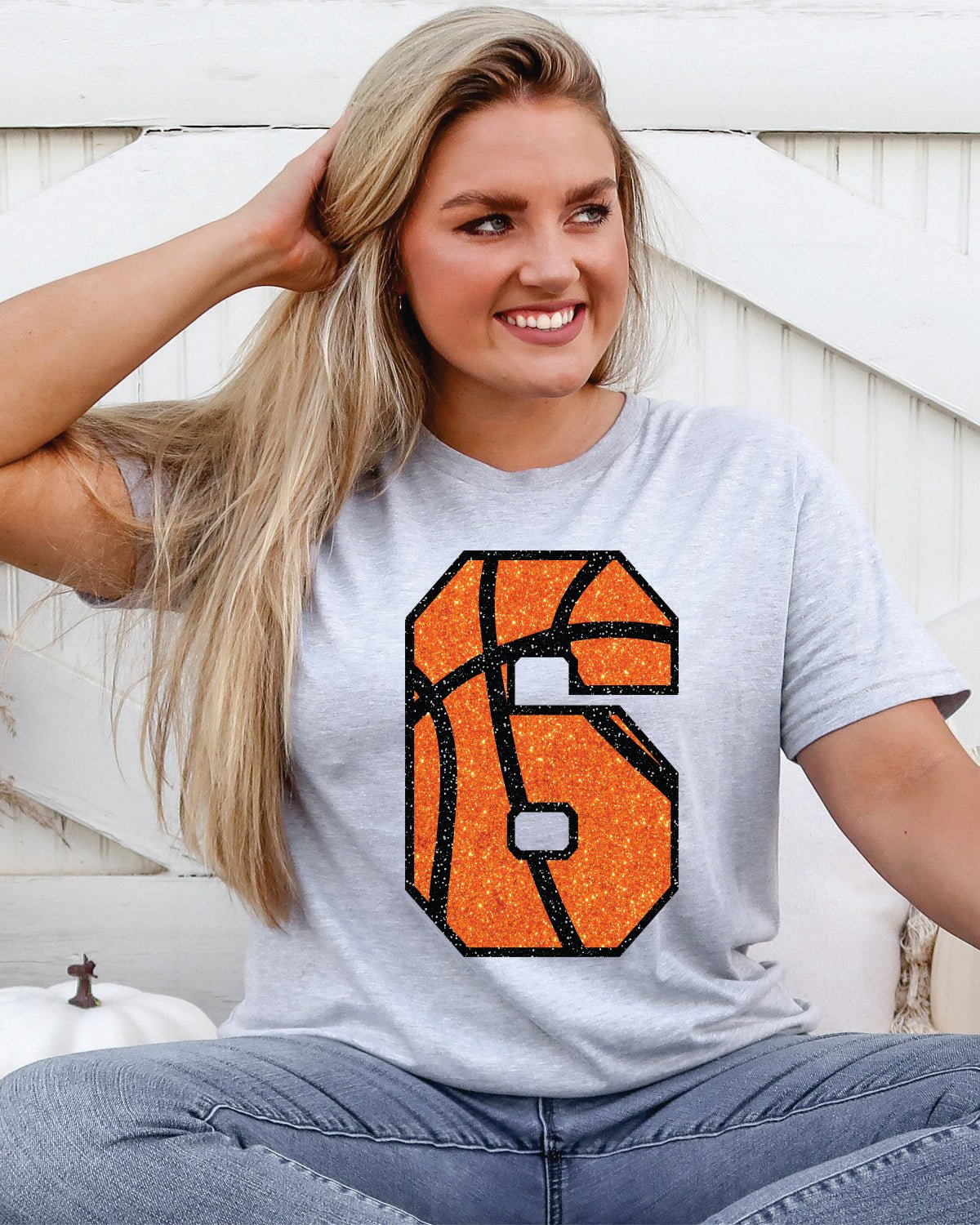 Custom Basketball Athletic Number - Rustic Grace Heat Transfer Company