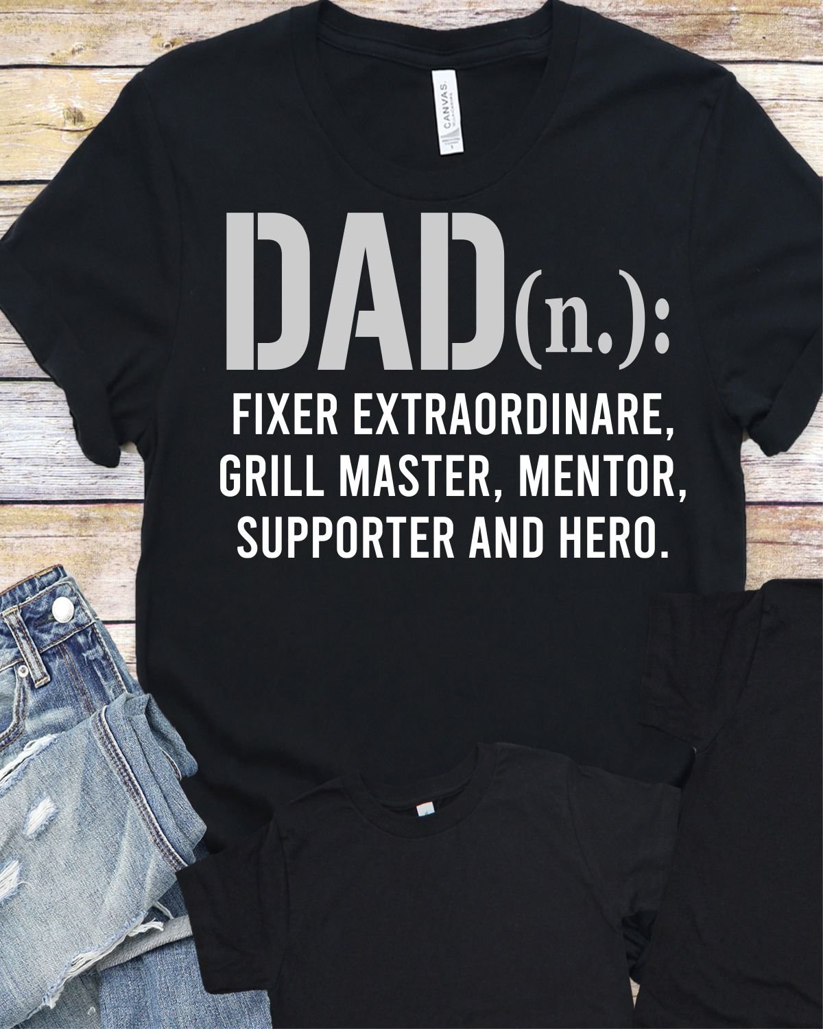 Dad Definition Transfer - Rustic Grace Heat Transfer Company